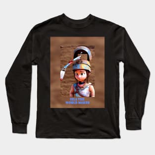 Sela the world maker - Helmet brush Long Sleeve T-Shirt